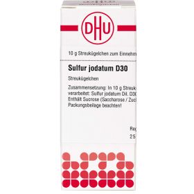 SULFUR JODATUM D 30 Globuli 10 g – PZN 7460087 из немецкой аптеки