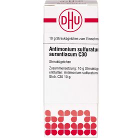 ANTIMONIUM SULFURATUM aurantiacum C 30 Globuli 10 g – PZN 7594534 из немецкой аптеки