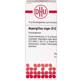 ASPERGILLUS NIGER D 12 Globuli 10 g – PZN 7594669 из немецкой аптеки