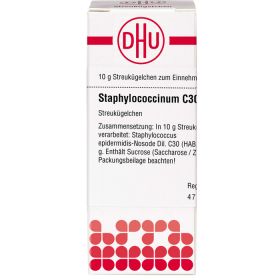 STAPHYLOCOCCINUM C 30 Globuli 10 g – PZN 7597099 из немецкой аптеки