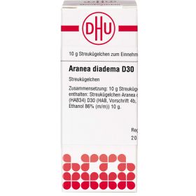 ARANEA DIADEMA D 30 Globuli 10 g – PZN 8479189 из немецкой аптеки