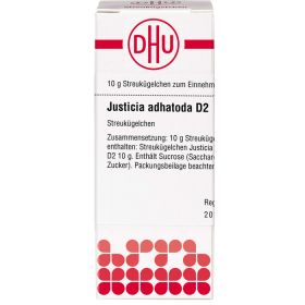 JUSTICIA adhatoda D 2 Globuli 10 g – PZN 8479373 из немецкой аптеки