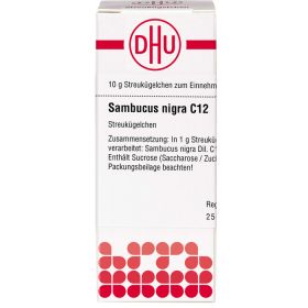 SAMBUCUS NIGRA C 12 Globuli 10 g – PZN 546093 из немецкой аптеки