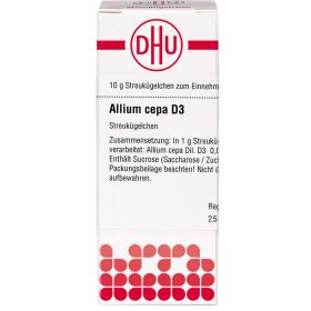 ALLIUM CEPA D 3 Globuli 10 g – PZN 2638043 из немецкой аптеки