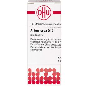 ALLIUM CEPA D 10 Globuli 10 g – PZN 2638066 из немецкой аптеки