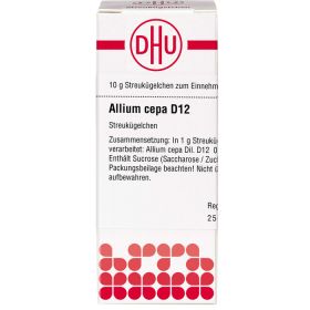 ALLIUM CEPA D 12 Globuli 10 g – PZN 2638072 из немецкой аптеки