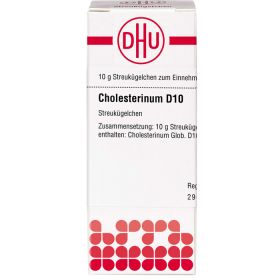 CHOLESTERINUM D 10 Globuli 10 g – PZN 2801603 из немецкой аптеки