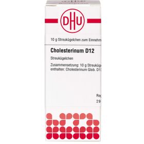 CHOLESTERINUM D 12 Globuli 10 g – PZN 2813026 из немецкой аптеки
