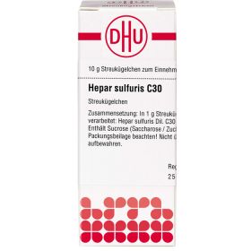 HEPAR SULFURIS C 30 Globuli 10 g – PZN 2890297 из немецкой аптеки