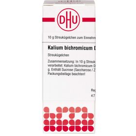 KALIUM BICHROMICUM D 12 Globuli 10 g – PZN 2890475 из немецкой аптеки