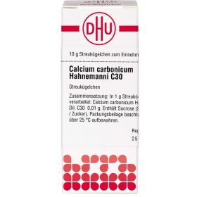 CALCIUM CARBONICUM Hahnemanni C 30 Globuli 10 g – PZN 2890624 из немецкой аптеки