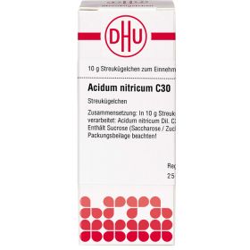 ACIDUM NITRICUM C 30 Globuli 10 g – PZN 2891960 из немецкой аптеки