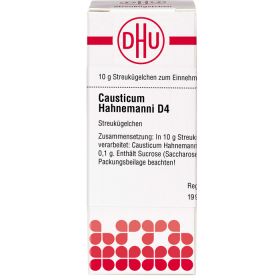 CAUSTICUM HAHNEMANNI D 4 Globuli 10 g – PZN 2896124 из немецкой аптеки