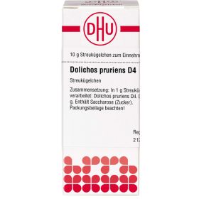 DOLICHOS PRURIENS D 4 Globuli 10 g – PZN 2897980 из немецкой аптеки
