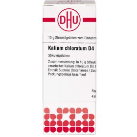 KALIUM CHLORATUM D 4 Globuli 10 g – PZN 2925529 из немецкой аптеки