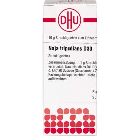 NAJA TRIPUDIANS D 30 Globuli 10 g – PZN 2927793 из немецкой аптеки
