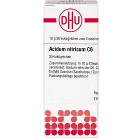 ACIDUM NITRICUM C 6 Globuli 10 g – PZN 4200954 из немецкой аптеки