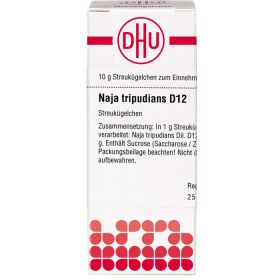 NAJA TRIPUDIANS D 12 Globuli 10 g – PZN 4228303 из немецкой аптеки