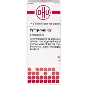 PYROGENIUM D 6 Globuli 10 g – PZN 4233511 из немецкой аптеки