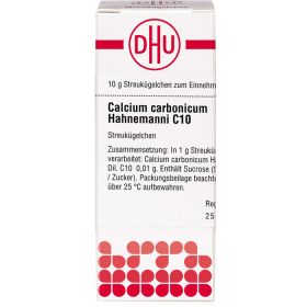 CALCIUM CARBONICUM Hahnemanni C 10 Globuli 10 g – PZN 4992085 из немецкой аптеки