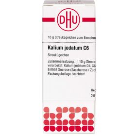 KALIUM JODATUM C 6 Globuli 10 g – PZN 7171242 из немецкой аптеки