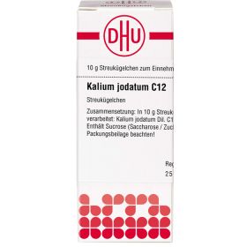 KALIUM JODATUM C 12 Globuli 10 g – PZN 7595901 из немецкой аптеки