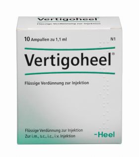 VERTIGOHEEL Ampullen 10 St – PZN 1088899 из немецкой аптеки