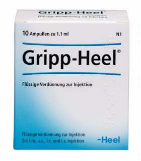GRIPP-HEEL Ampullen 10 St – PZN 433265 из немецкой аптеки