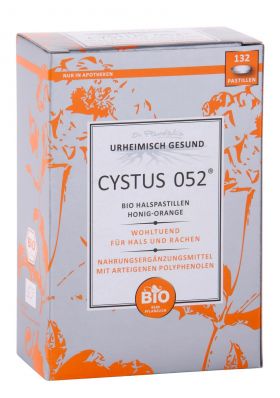 CYSTUS 052 Bio Halspastillen Honig Orange 132 St – PZN 9531064 из немецкой аптеки