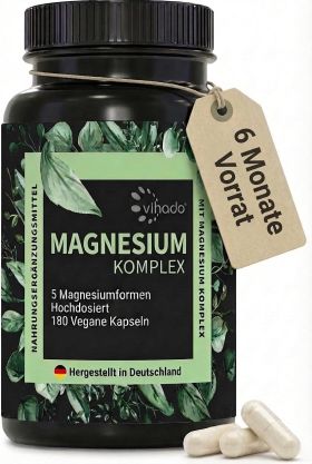 Magnesium Komplex hochdosiert, 5-in-1 Matrix 160,9 g из немецкой аптеки