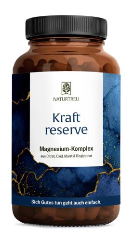 Magnesium Komplex 180 vegane Kapseln hochdosiert 400 mg Bisglycinat Kraftreserve NATURTREU® 180 St из немецкой аптеки